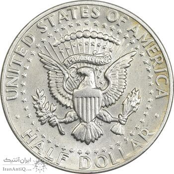 سکه نیم دلار 1971 کندی - AU50 - آمریکا