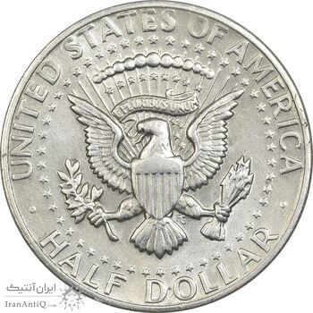 سکه نیم دلار 1971D کندی - AU50 - آمریکا