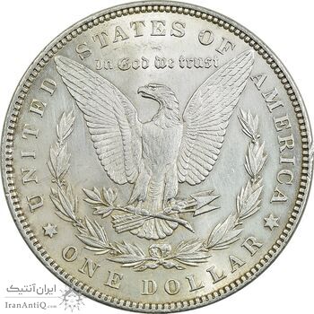 سکه یک دلار 1882 مورگان - MS62 - آمریکا سکه یک دلار 1882 مورگان - MS62 - آمریکا