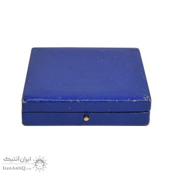 مدال صدمین سالگرد زادروز رضاشاه 2536 (با جعبه فابریک) - UNC - محمد رضا شاه