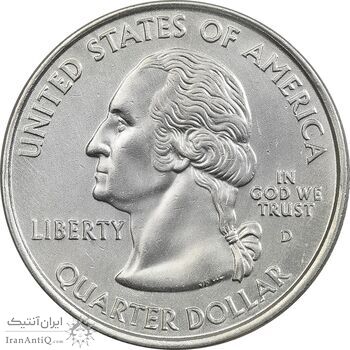 سکه کوارتر دلار 2006D ایالتی (داکوتای جنوبی) - AU - آمریکا