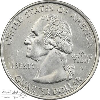 سکه کوارتر دلار 2008D ایالتی (نیومکزیکو) - AU - آمریکا