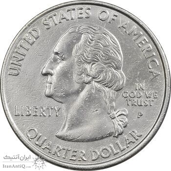 سکه کوارتر دلار 2002P ایالتی (تنسی) - AU - آمریکا