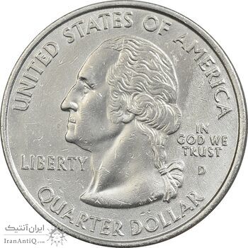 سکه کوارتر دلار 2004D ایالتی (میشیگان) - AU - آمریکا