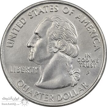 سکه کوارتر دلار 2004P ایالتی (میشیگان) - AU - آمریکا