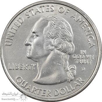 سکه کوارتر دلار 2007D ایالتی (مونتانا) - AU - آمریکا