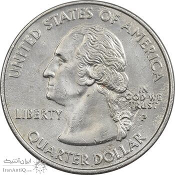 سکه کوارتر دلار 200P ایالتی (مونتانا) - AU - آمریکا