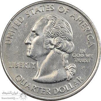 سکه کوارتر دلار 200P ایالتی (مونتانا) - AU - آمریکا