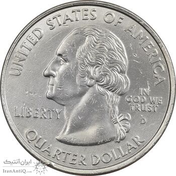 سکه کوارتر دلار 2001D ایالتی (کنتاکی) - AU - آمریکا