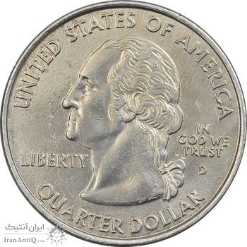 سکه کوارتر دلار 2006D ایالتی (نبراسکا) - AU - آمریکا