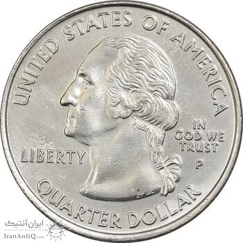 سکه کوارتر دلار 2008P ایالتی (هاوایی) - AU - آمریکا