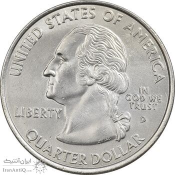 سکه کوارتر دلار 2008D ایالتی (هاوایی) - AU - آمریکا