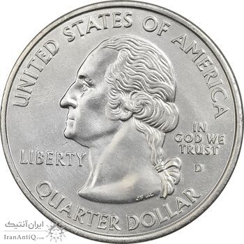 سکه کوارتر دلار 2004D ایالتی (ویسکانسین) - AU - آمریکا
