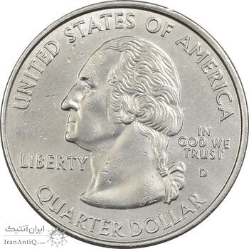 سکه کوارتر دلار 2004D ایالتی (فلوریدا) - AU - آمریکا