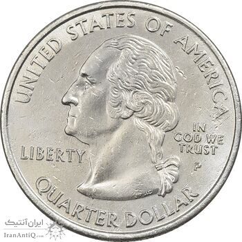 سکه کوارتر دلار 2007P ایالتی (یوتا) - AU - آمریکا