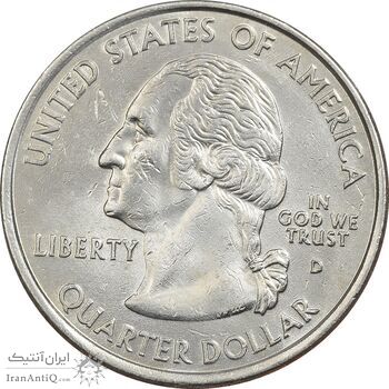 سکه کوارتر دلار 2003D ایالتی (میسوری) - AU - آمریکا
