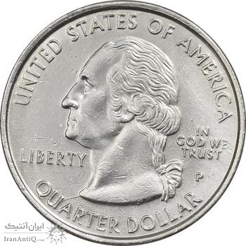 سکه کوارتر دلار 1999P ایالتی (جورجیا) - AU - آمریکا