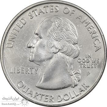 سکه کوارتر دلار 2000P ایالتی (نیوهمشایر) - AU - آمریکا
