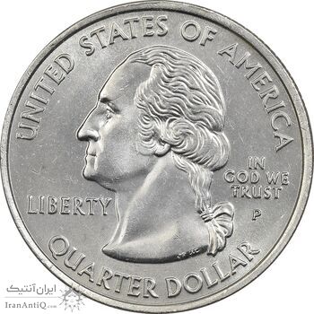 سکه کوارتر دلار 2003P ایالتی (آرکانزاس) - MS62 - آمریکا
