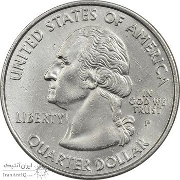 سکه کوارتر دلار 2003P ایالتی (آرکانزاس) - AU - آمریکا