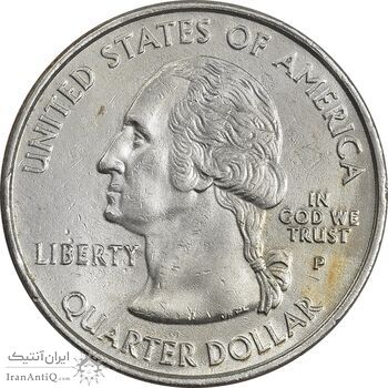 سکه کوارتر دلار 2003P ایالتی (آرکانزاس) - AU - آمریکا