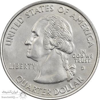 سکه کوارتر دلار 2005D ایالتی (کالیفرنیا) - AU - آمریکا