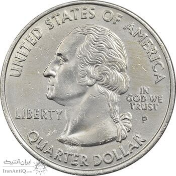 سکه کوارتر دلار 2008P ایالتی (آریزونا) - AU - آمریکا