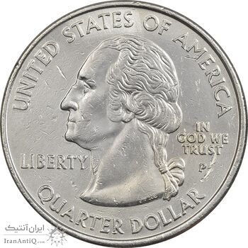 سکه کوارتر دلار 2008P ایالتی (آریزونا) - AU - آمریکا