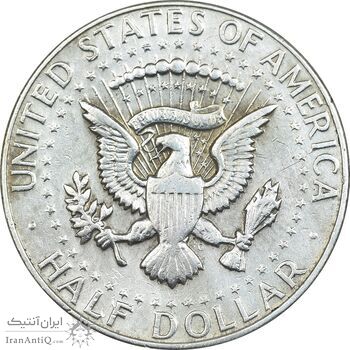 سکه نیم دلار 1968D کندی - EF45 - آمریکا