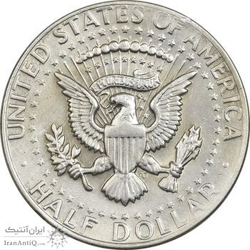 سکه نیم دلار 1973D کندی - EF45 - آمریکا