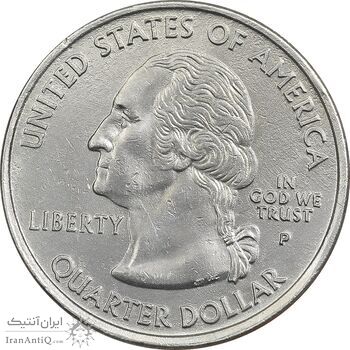 سکه کوارتر دلار 2008P ایالتی (آلاسکا) - AU - آمریکا