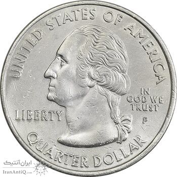سکه کوارتر دلار 2004P ایالتی (تگزاس) - AU - آمریکا