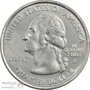 سکه کوارتر دلار 2004D ایالتی (تگزاس) - AU - آمریکا