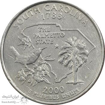 سکه کوارتر دلار 2004P ایالتی (تگزاس) - AU - آمریکا