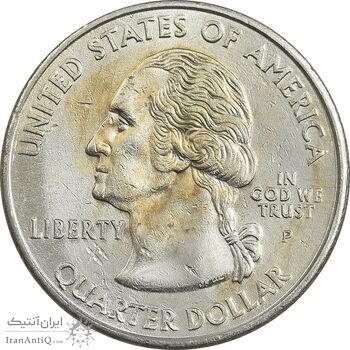 سکه کوارتر دلار 2000P ایالتی (کارولینای جنوبی) - AU - آمریکا