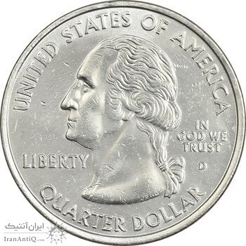 سکه کوارتر دلار 2000D ایالتی (کارولینای جنوبی) - AU - آمریکا