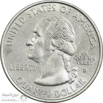 سکه کوارتر دلار 2000D ایالتی (کارولینای جنوبی) - AU - آمریکا