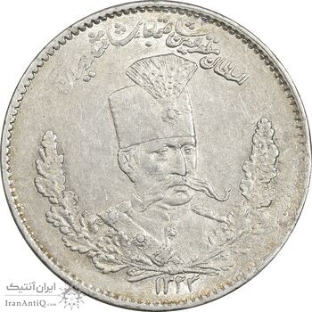سکه 2000 دینار 1323 تصویری - MS61 - مظفرالدین شاه سکه 2000 دینار 1323 تصویری - MS61 - مظفرالدین شاه