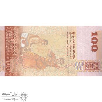 اسکناس 100 روپیه 2016 جمهوری دموکراتیک سوسیالیستی - تک - UNC63 - سریلانکا