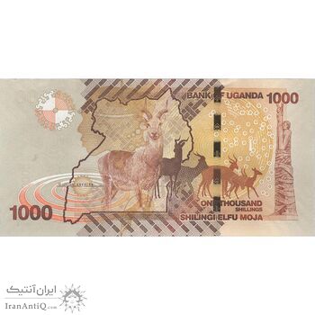 اسکناس 1000 شیلینگ 2015 جمهوری - تک - UNC63 - اوگاندا