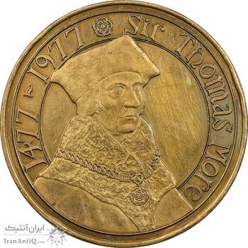 مدال سر تامس مور 1977 - AU - انگلستان