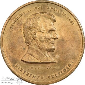 مدال آبراهام لینکلن - AU - آمریکا مدال آبراهام لینکلن - AU - آمریکا