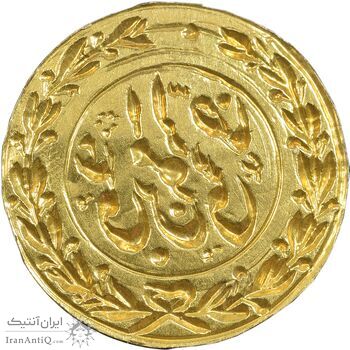 سکه پولکی طلا امام رضا (ع) - UNC - ناصرالدین شاه سکه پولکی طلا امام رضا (ع) - UNC - ناصرالدین شاه