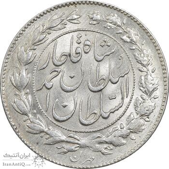 سکه 1000 دینار 1329 خطی - MS62 - احمد شاه سکه 1000 دینار 1329 خطی - MS62 - احمد شاه