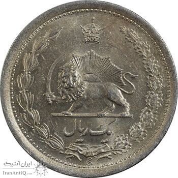 سکه 1 ریال 1310 - MS62 - رضا شاه سکه 1 ریال 1310 - MS62 - رضا شاه
