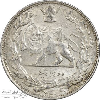 سکه 2000 دینار 1306 تصویری - ضرب تهران - MS61 - رضا شاه سکه 2000 دینار 1306 تصویری - ضرب تهران - MS61 - رضا شاه