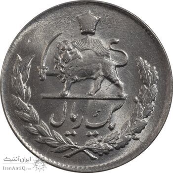 سکه 1 ریال 1336 مصدقی - MS64 - محمد رضا شاه سکه 1 ریال 1336 مصدقی - MS64 - محمد رضا شاه