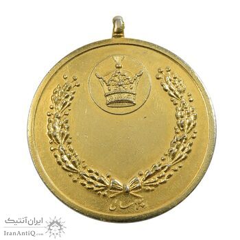 مدال برنز 30 سال خدمت - AU - محمد رضا شاه