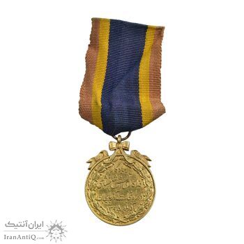 مدال برنز نجات آذربایجان (روبان فابریک) - EF - محمد رضا شاه
