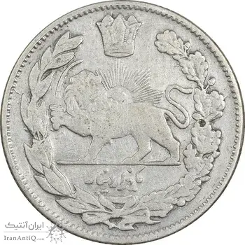 سکه 1000 دینار 1331 تصویری - VF25 - احمد شاه